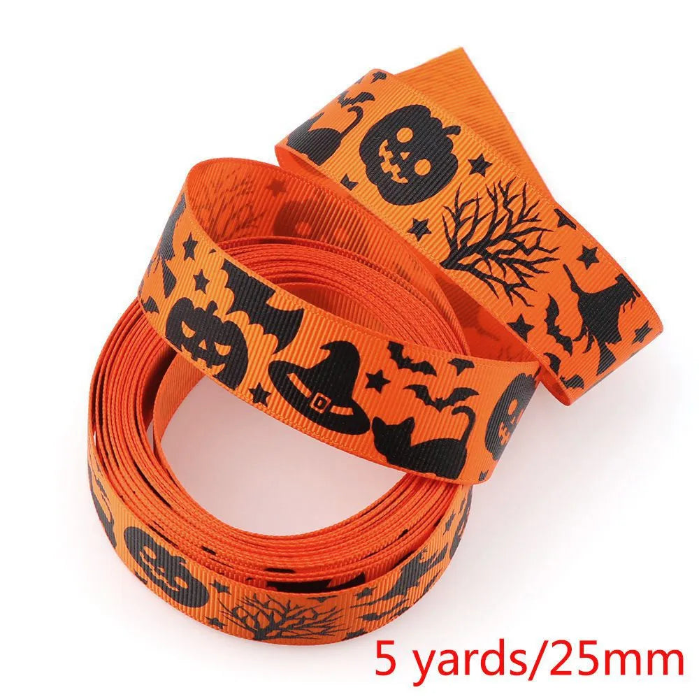 Casual Cute Halloween Pattern Polyester 1 Piece