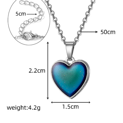 Casual Cute Simple Style Heart Shape Butterfly Alloy Wholesale Pendant Necklace