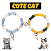 Casual Cute Simple Style Heart Shape Cat Artificial Rhinestones Alloy Glass Wholesale Bracelets