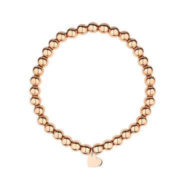 Casual Cute Simple Style Round Stainless Steel Gold Plated Bracelets In Bulk