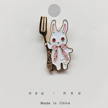 Casual Cute Streetwear Cartoon Character Alloy Enamel Unisex Brooches