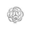 Casual Elegant Flower Alloy Inlay Rhinestones Women'S Brooches