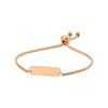 Casual Elegant Customization Laser Engraving Heart Shape 304 Stainless Steel Box Chain Chain & Link Bracelets Wholesale