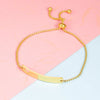 Casual Elegant Customization Laser Engraving Heart Shape 304 Stainless Steel Box Chain Chain & Link Bracelets Wholesale
