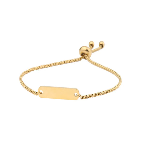 Casual Elegant Customization Laser Engraving Heart Shape 304 Stainless Steel Box Chain Chain & Link Bracelets Wholesale