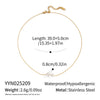 Casual Elegant O Shaped Chain Stainless Steel Imitation Pearl Necklace With Electroplating