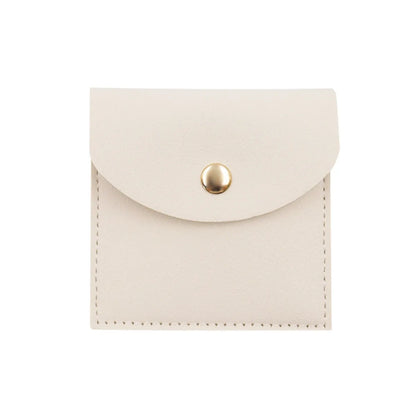 Casual Elegant Solid Color Microfiber Jewelry Packaging Bags