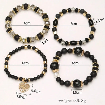 Casual Ethnic Style Geometric Ccb Beaded Women's Bracelets