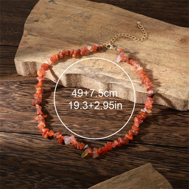 Casual Ethnic Style Solid Color Gravel Bracelets In Bulk