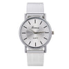 Casual Fashion Quartz Wrist Watch With Plastic Case Plastic Strap Stainless Steel Clasp And Round Dial