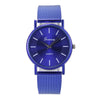 Casual Fashion Quartz Wrist Watch With Plastic Case Plastic Strap Stainless Steel Clasp And Round Dial