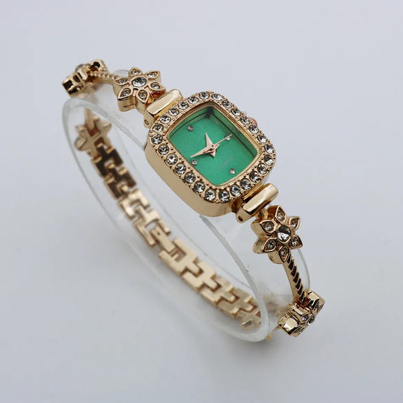 Casual Flower Jewelry Buckle Quartz Women'S Watches