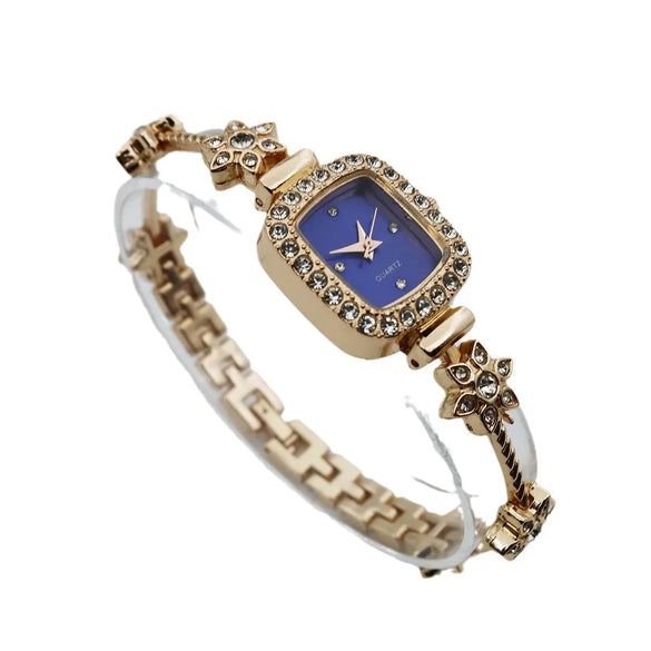 Casual Flower Jewelry Buckle Quartz Women'S Watches