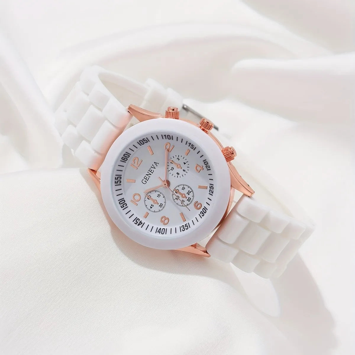 Casual Geometric Buckle Quartz Women'S Watches