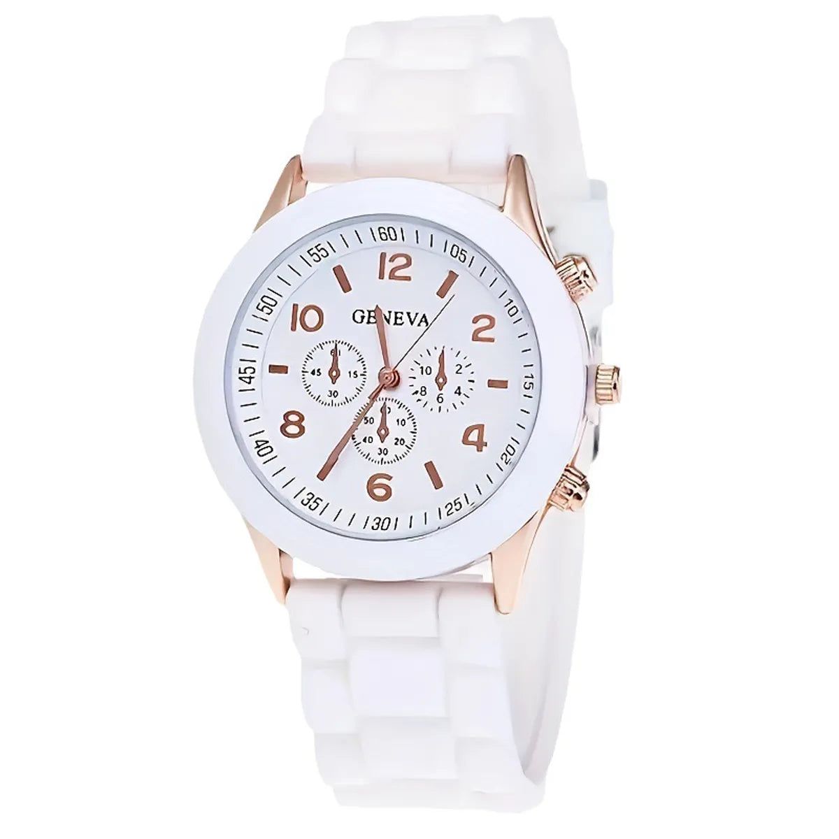 Casual Geometric Buckle Quartz Women'S Watches