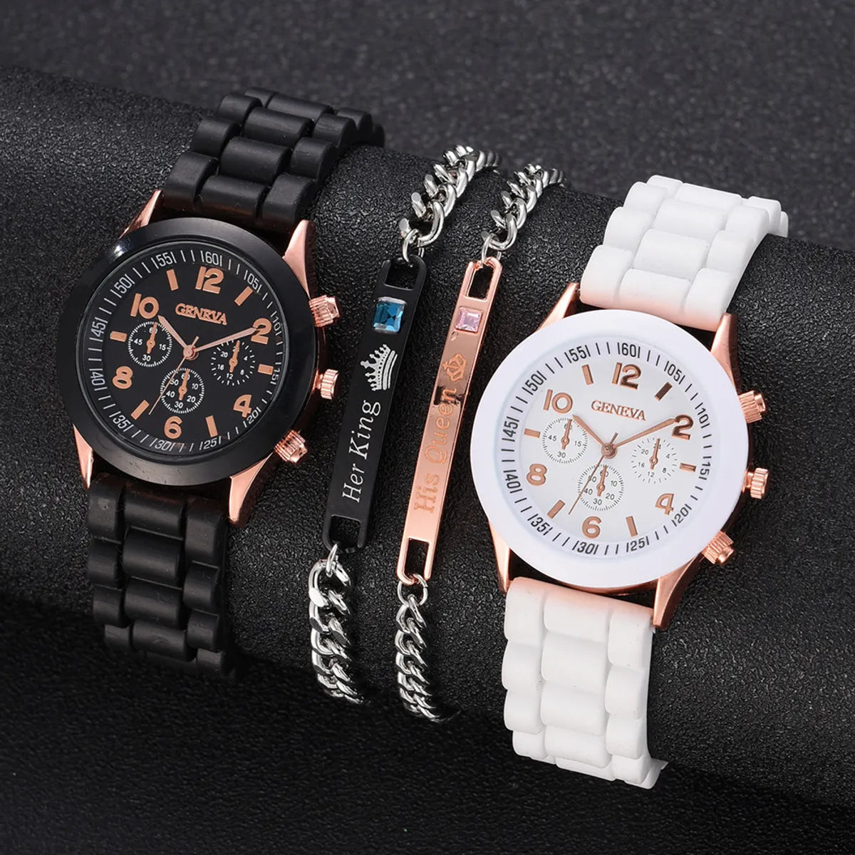 Casual Geometric Buckle Quartz Women'S Watches