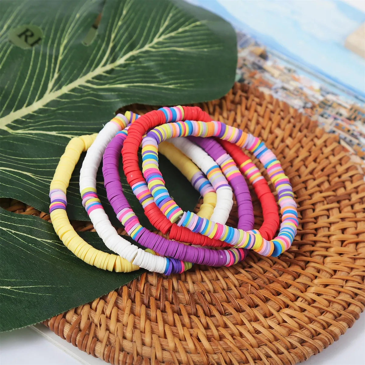 Casual Geometric Soft Clay Women's Bracelets