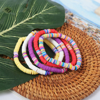 Casual Geometric Soft Clay Women's Bracelets