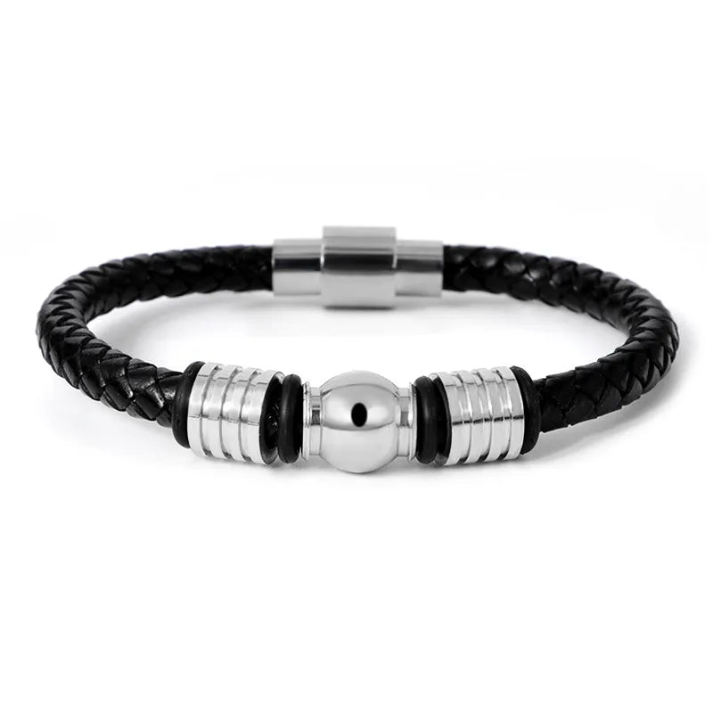 Casual Geometric Stainless Steel Unisex Bracelets