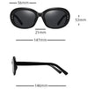 Casual Geometric Tac Oval Frame Full Frame Women'S Sunglasses