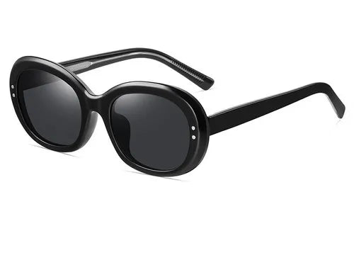 Casual Geometric Tac Oval Frame Full Frame Women'S Sunglasses