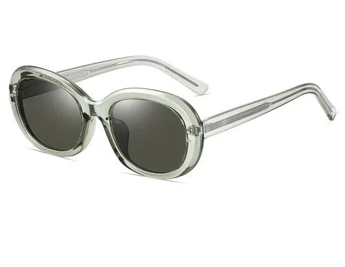 Casual Geometric Tac Oval Frame Full Frame Women'S Sunglasses