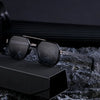 Casual Hawaiian Classic Style Square Tac Square Full Frame Men'S Sunglasses
