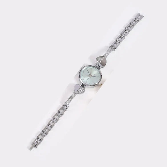 Casual Heart Shape Jewelry Buckle Quartz Women'S Watches