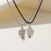Casual Hip-Hop Retro Heart Shape Alloy Wholesale Pendant Necklace