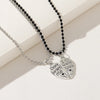 Casual Hip-Hop Retro Heart Shape Alloy Wholesale Pendant Necklace