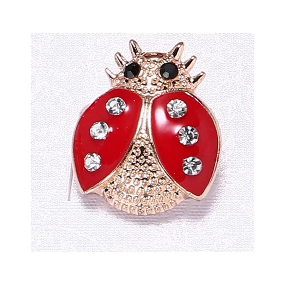 Casual Insect Alloy Plating Inlay Rhinestones Unisex Brooches