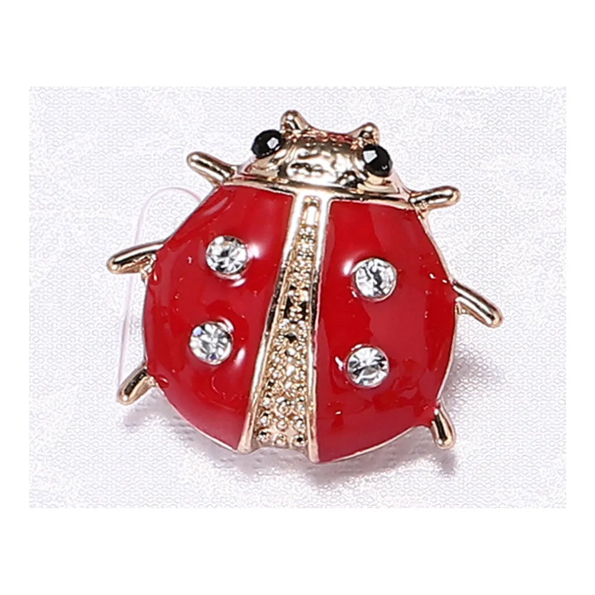 Casual Insect Alloy Plating Inlay Rhinestones Unisex Brooches