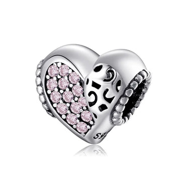 Casual Letter Heart Shape Sterling Silver Plating Jewelry Accessories