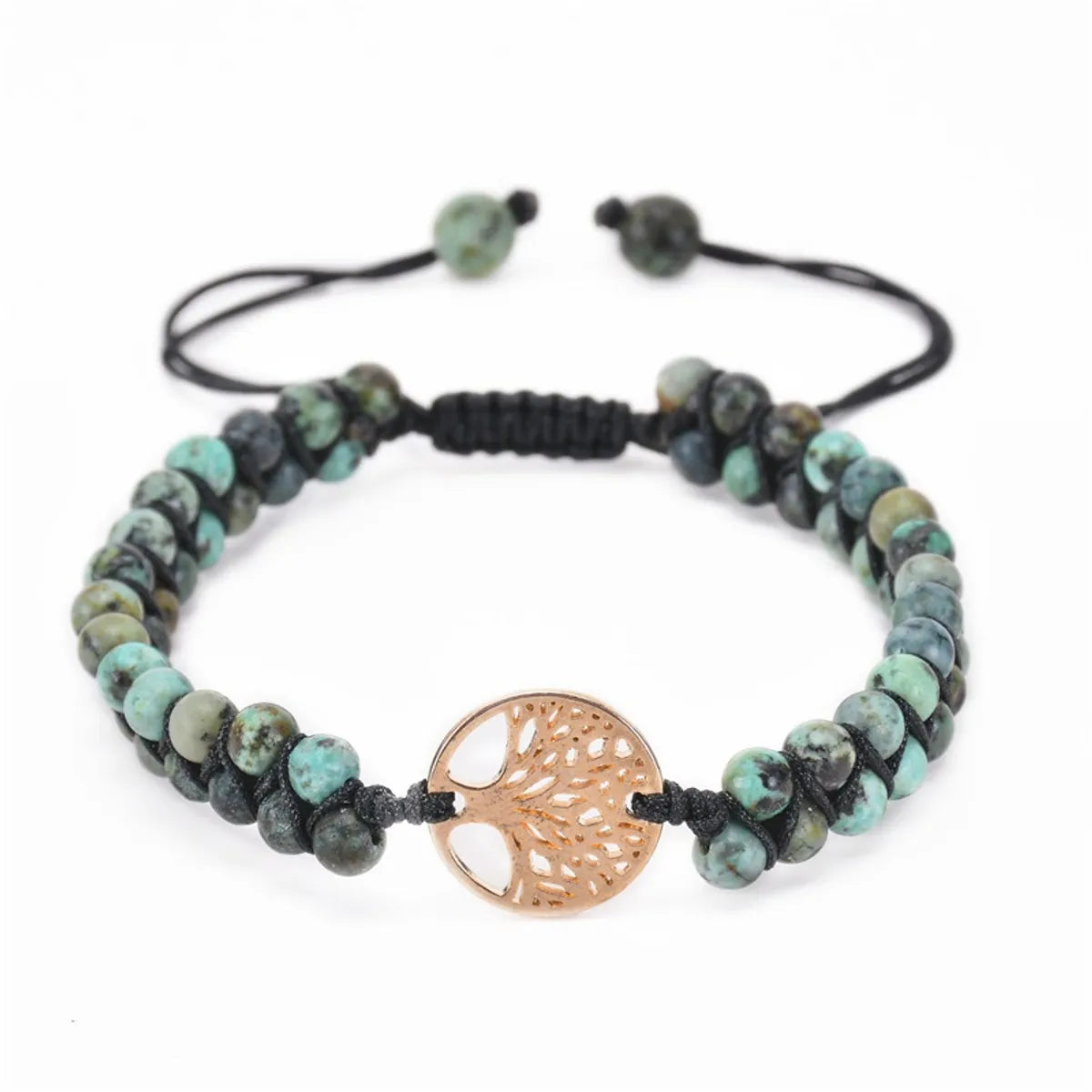 Casual Lucky Tree Natural Stone Bracelets