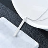 Casual Modern Style Simple Style Geometric Customization Laser Engraving 304 Stainless Steel Plating Unisex Pendant Necklace Men Pendant Necklaces