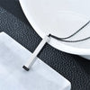 Casual Modern Style Simple Style Geometric Customization Laser Engraving 304 Stainless Steel Plating Unisex Pendant Necklace Men Pendant Necklaces