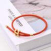 Casual Modern Style Simple Style Letter Colorful Solid Color 18K Gold Plated Stainless Steel Wholesale Wristband