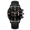 Casual Number Buckle Quartz Men'S Watches