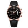 Casual Number Buckle Quartz Men'S Watches