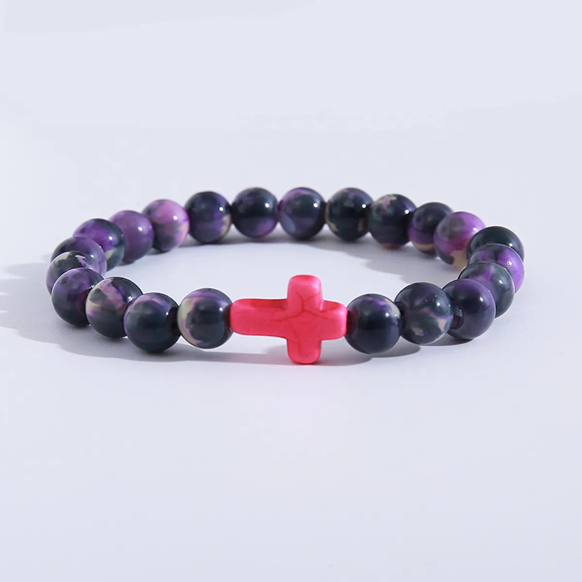 Casual Original Design Retro Cross Artificial Crystal Wholesale Bracelets