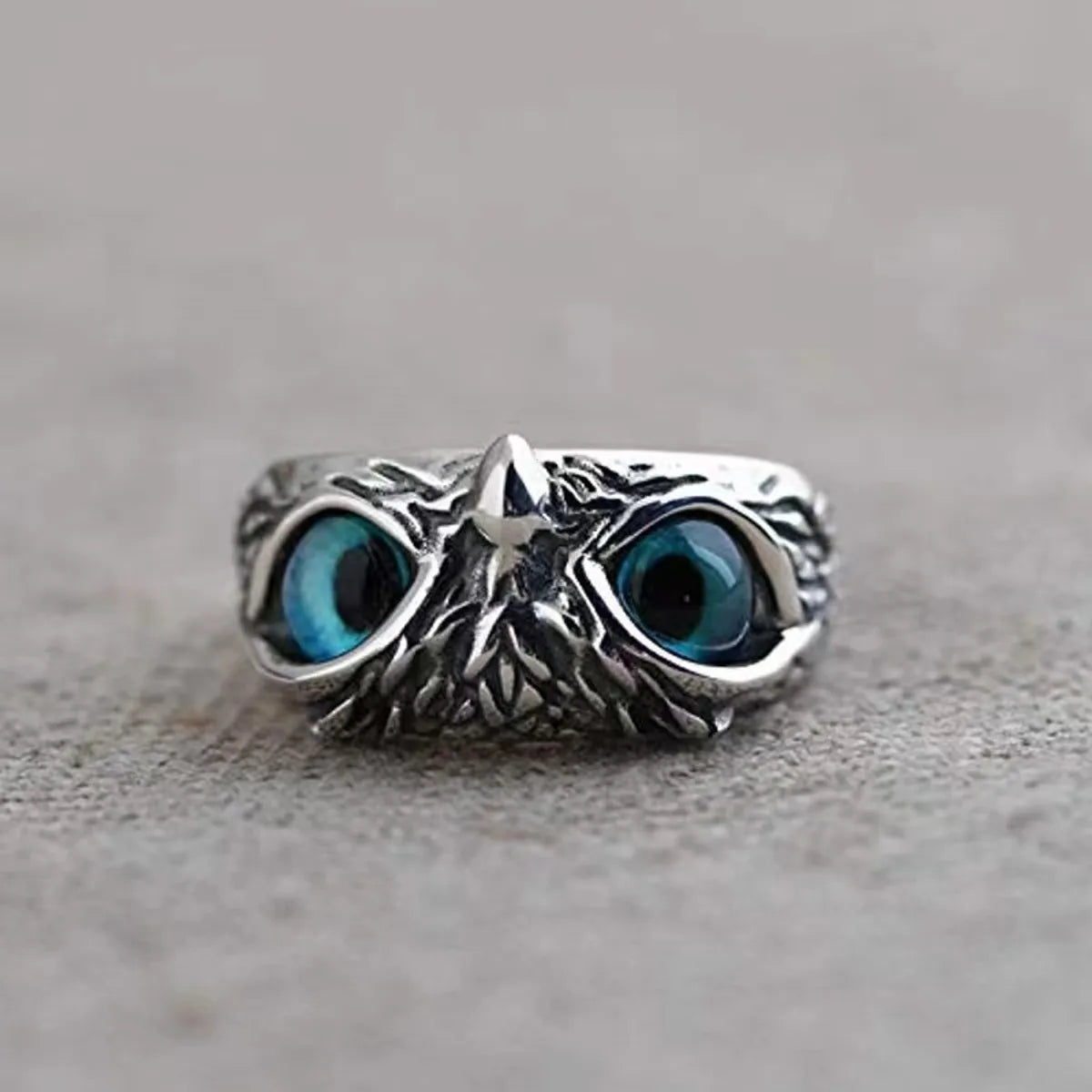 Casual Owl Alloy Wholesale Open Rings