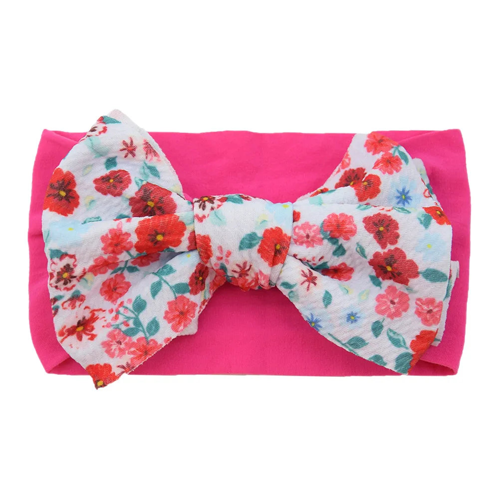 Casual Plaid Bow Knot Cloth Hair Band