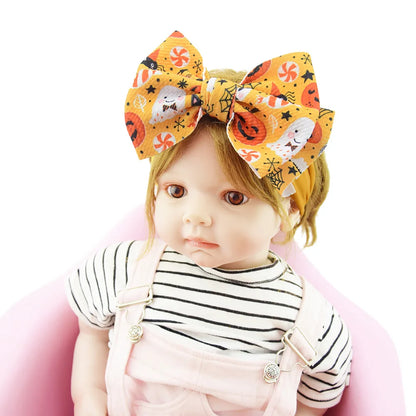 Casual Plaid Bow Knot Cloth Hair Band