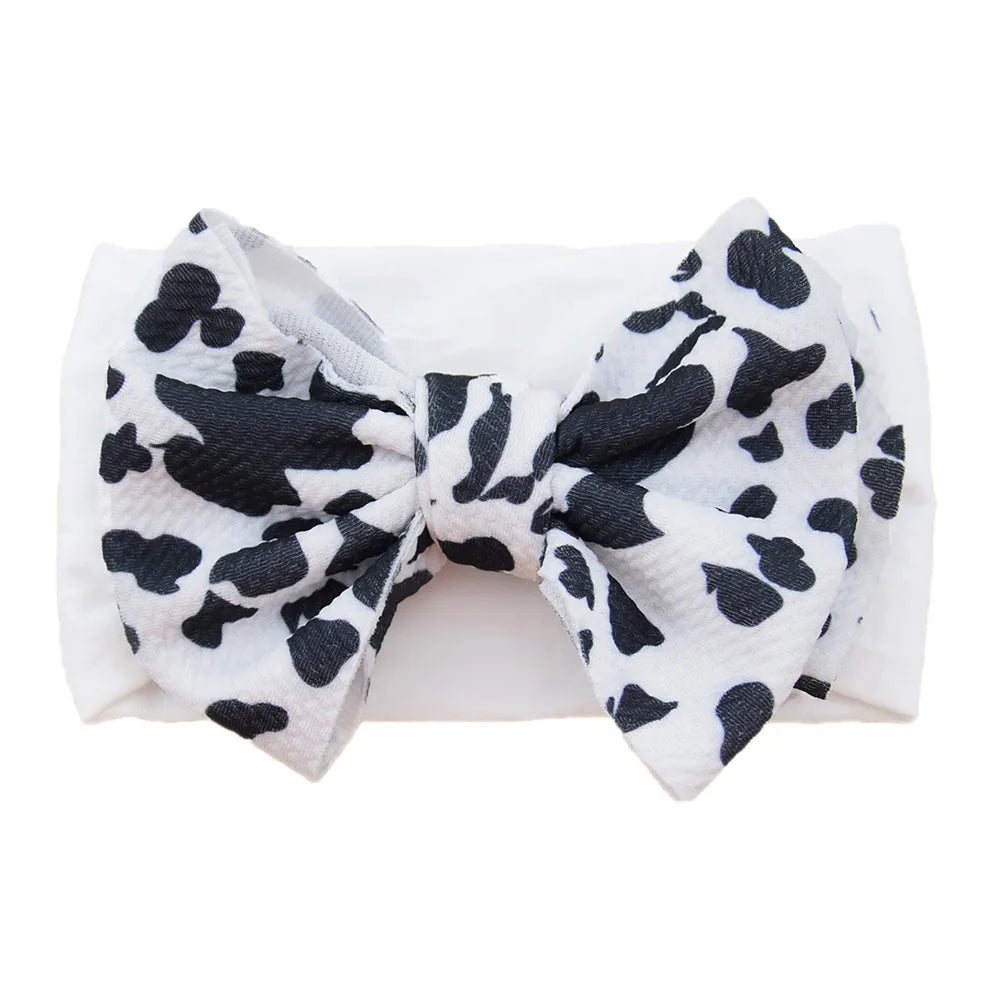 Casual Plaid Bow Knot Cloth Hair Band