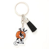 Casual Preppy Style Commute Pumpkin Witches Knot Bat Arylic Tassel Halloween Bag Pendant Keychain