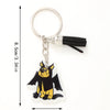 Casual Preppy Style Commute Pumpkin Witches Knot Bat Arylic Tassel Halloween Bag Pendant Keychain