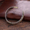 Casual Punk Simple Style Feather Alloy Plating Men'S Bangle