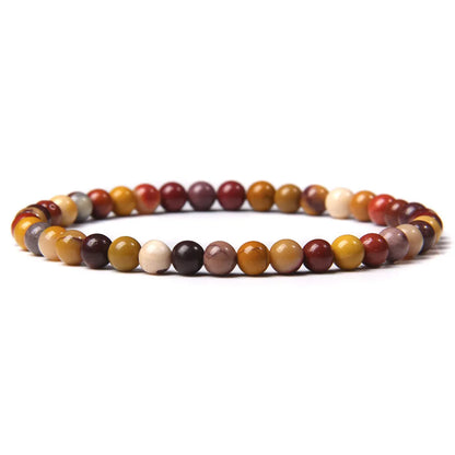 Casual Retro Geometric Natural Stone Agate Bracelets In Bulk