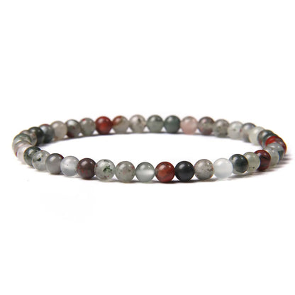 Casual Retro Geometric Natural Stone Agate Bracelets In Bulk