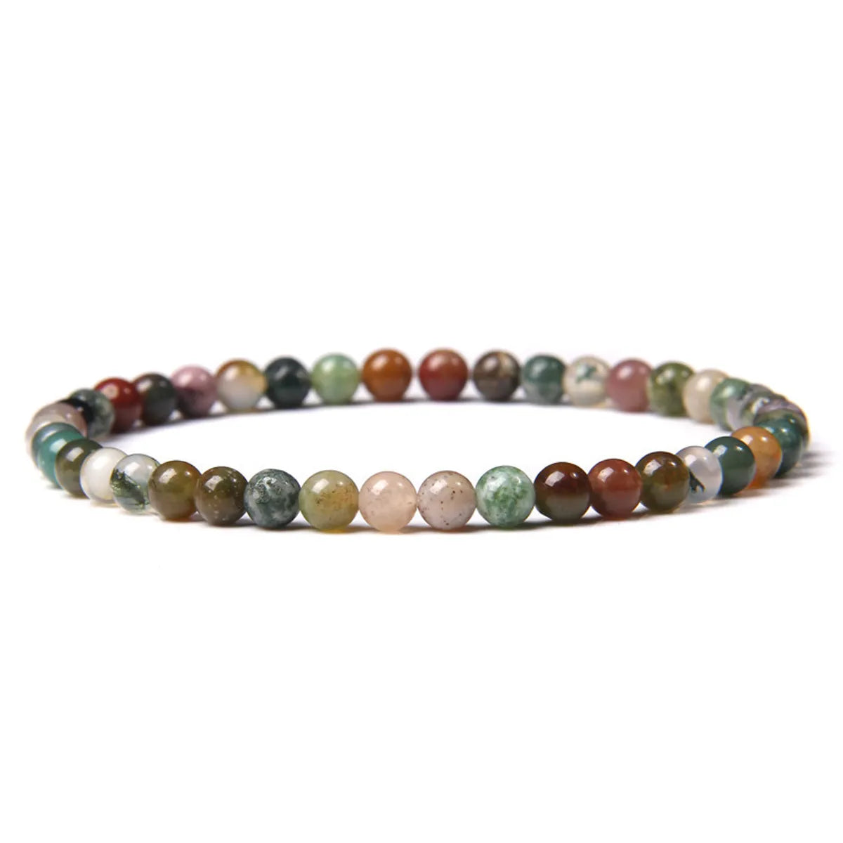 Casual Retro Geometric Natural Stone Agate Bracelets In Bulk